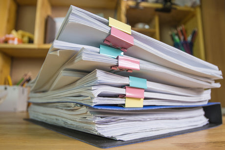 Lake Pulse, Binders, old reports, historic studies, and past surveys